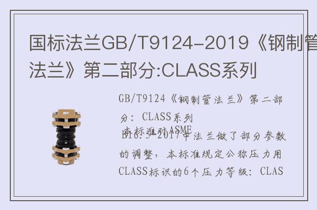 國標法蘭GB/T9124-2019《鋼制管法蘭》第二部分:CLASS系列