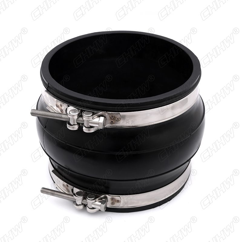 卡箍連接<a href=http://www.qpnixj.cn/xjjt/ target=_blank class=infotextkey>橡膠接頭</a>